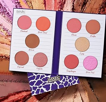 IMAGIC - 10 Color Blusher Palette 